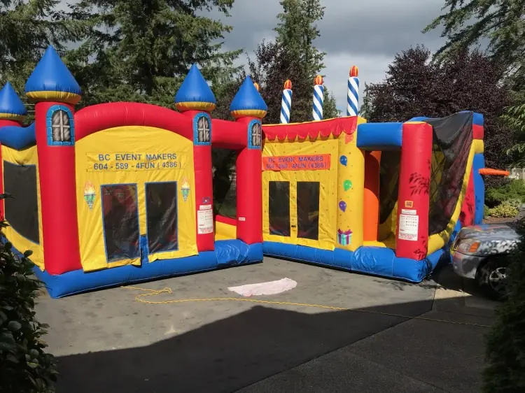 BC Event Makers inflatable castles