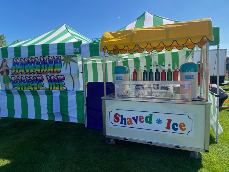 Hawaiian Shaved Ice Cart